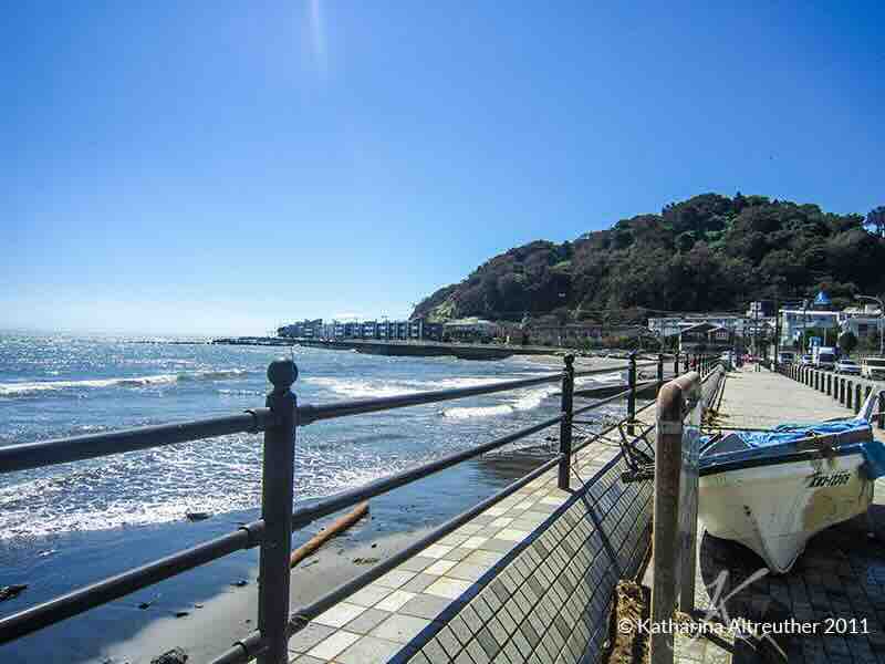 Yuigahama Beach in Kamakura